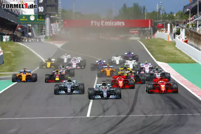 Foto zur News: Formel 1 Barcelona 2018: Der Sonntag in der Chronologie