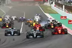 Foto zur News: Lewis Hamilton (Mercedes), Valtteri Bottas (Mercedes), Sebastian Vettel (Ferrari), Kimi Räikkönen (Ferrari) und Max Verstappen (Red Bull)