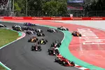 Foto zur News: Kimi Räikkönen (Ferrari), Max Verstappen (Red Bull), Daniel Ricciardo (Red Bull), Kevin Magnussen (Haas), Carlos Sainz (Renault), Fernando Alonso (McLaren) und Stoffel Vandoorne (McLaren)