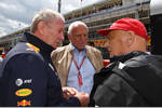Foto zur News: Helmut Marko, Dietrich Mateschitz und Niki Lauda