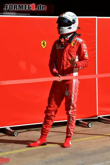 Foto zur News: Sebastian Vettel (Ferrari)