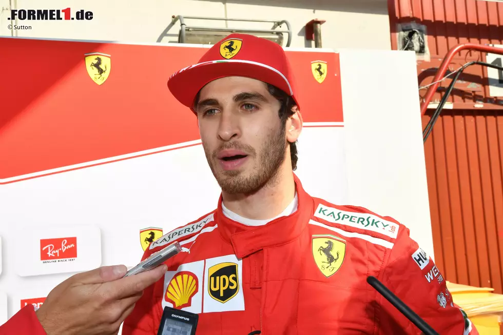 Foto zur News: Antonio Giovinazzi (Ferrari)