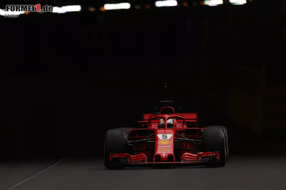 Foto zur News: Sebastian Vettel (Ferrari)