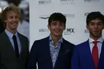 Foto zur News: Brendon Hartley (Toro Rosso), Charles Leclerc (Sauber) und Pierre Gasly (Toro Rosso)