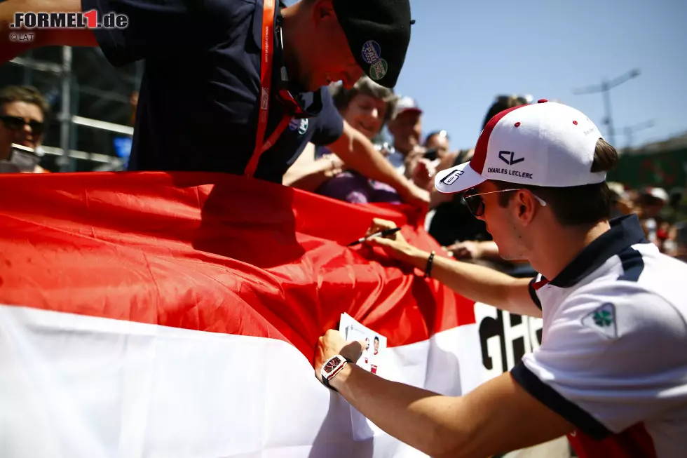 Foto zur News: Charles Leclerc (Sauber)