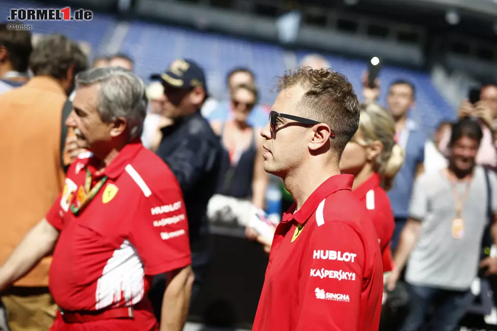 Foto zur News: Sebastian Vettel (Ferrari)