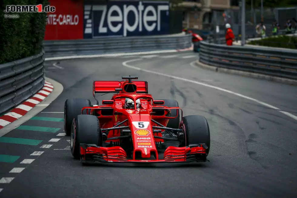 Foto zur News: Sebastian Vettel (Ferrari)