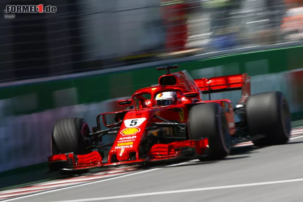 Foto zur News: Sebastian Vettel (Ferrari)