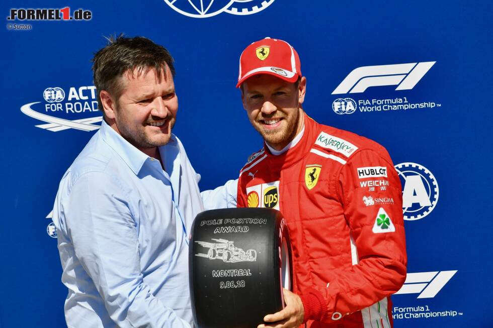 Foto zur News: Sebastian Vettel (Ferrari) und Paul Hembery