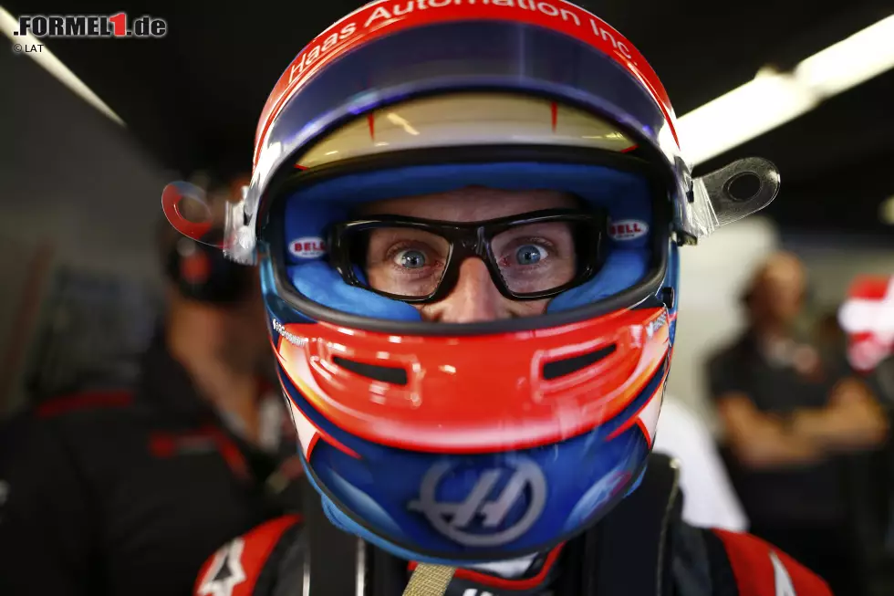 Foto zur News: Romain Grosjean (Haas)