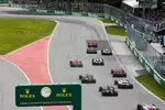 Gallerie: Sebastian Vettel (Ferrari), Max Verstappen (Red Bull), Valtteri Bottas (Mercedes), Lewis Hamilton (Mercedes) und Kimi Räikkönen (Ferrari)