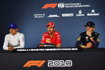 Gallerie: Valtteri Bottas (Mercedes), Sebastian Vettel (Ferrari) und Max Verstappen (Red Bull)