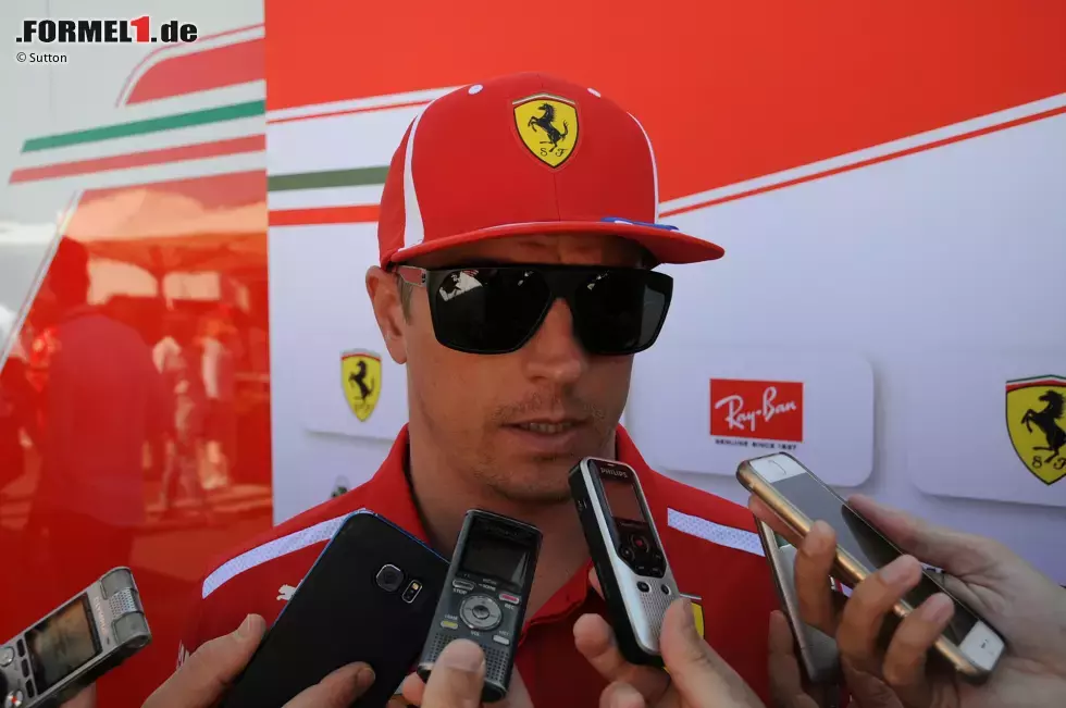 Foto zur News: Kimi Räikkönen (Ferrari)