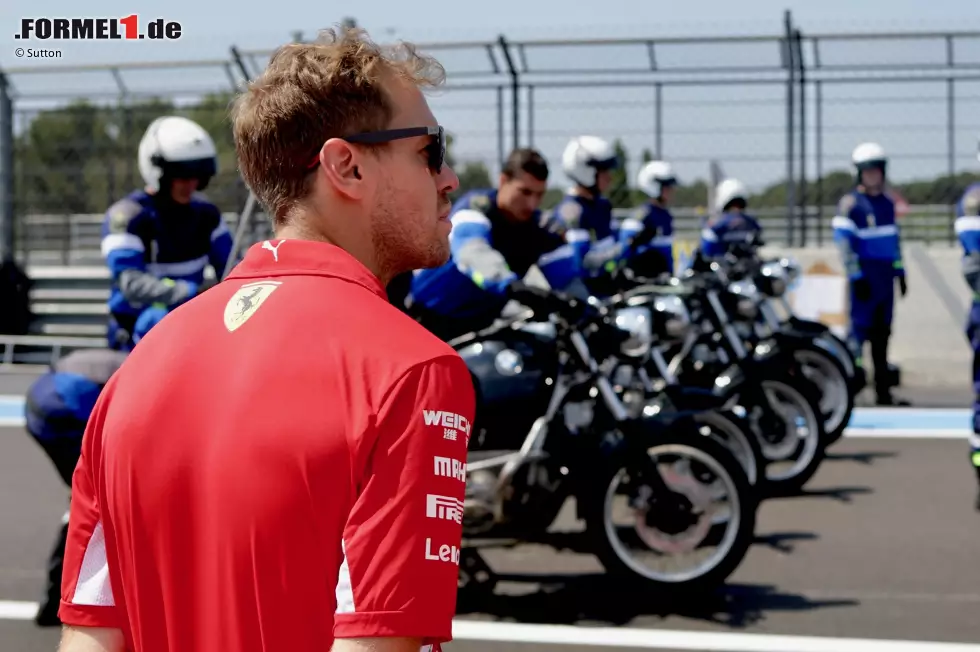 Foto zur News: Sebastian Vettel (Ferrari)