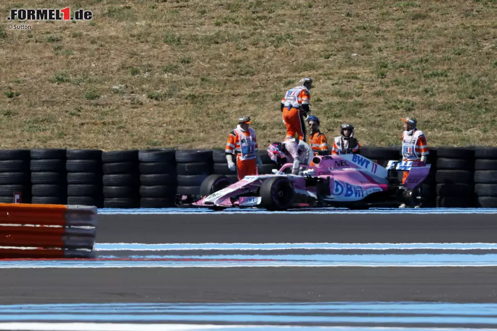 Foto zur News: Sergio Perez (Force India)