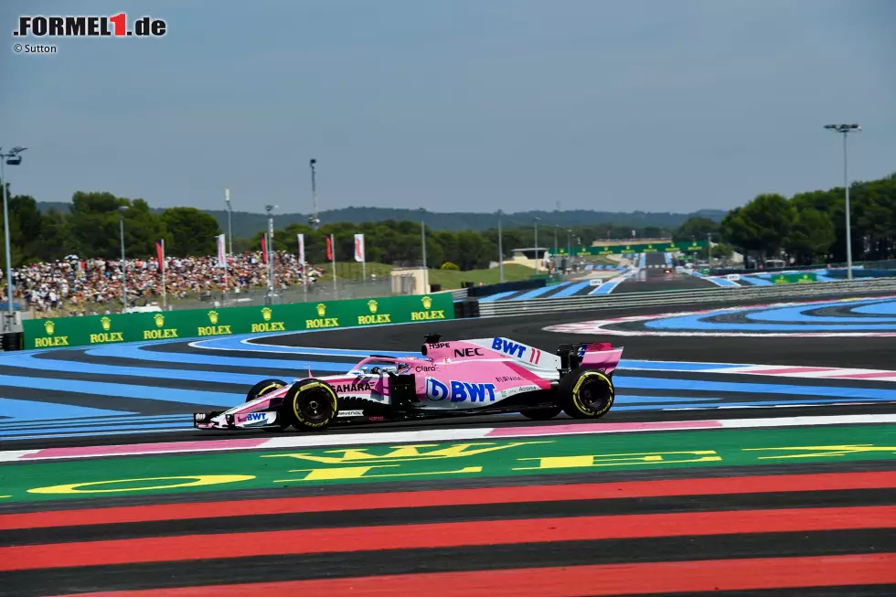 Foto zur News: Sergio Perez (Force India)