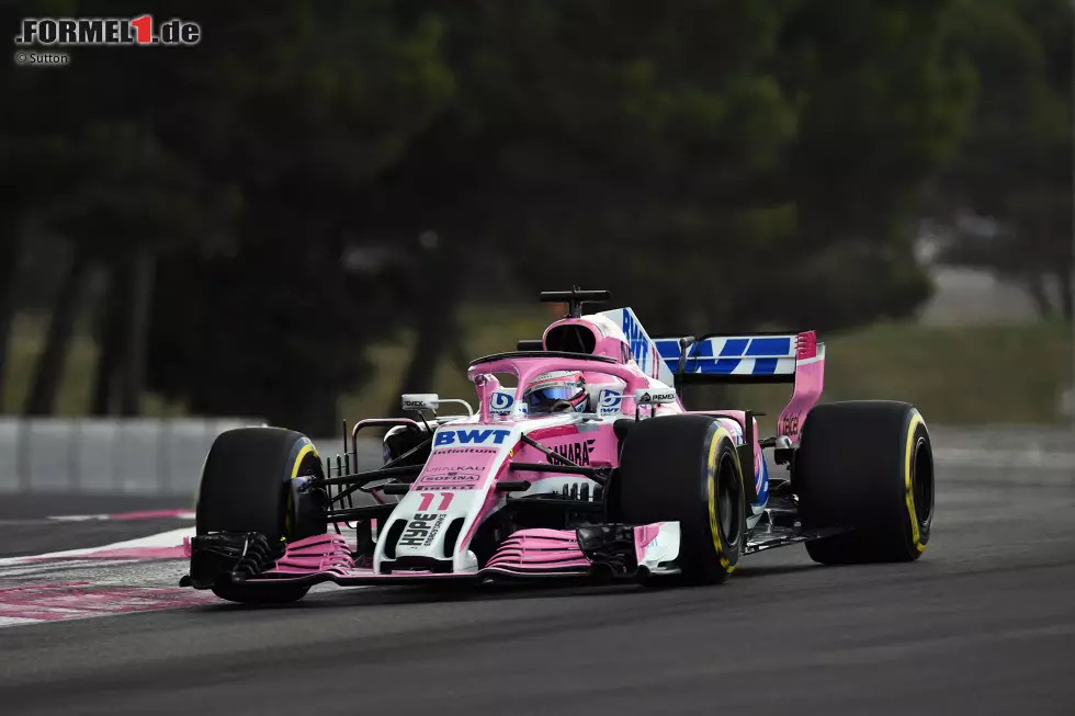 Foto zur News: Sergio Perez (Force India)