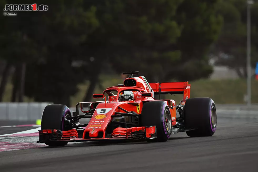 Foto zur News: Sebastian Vettel (Ferrari)