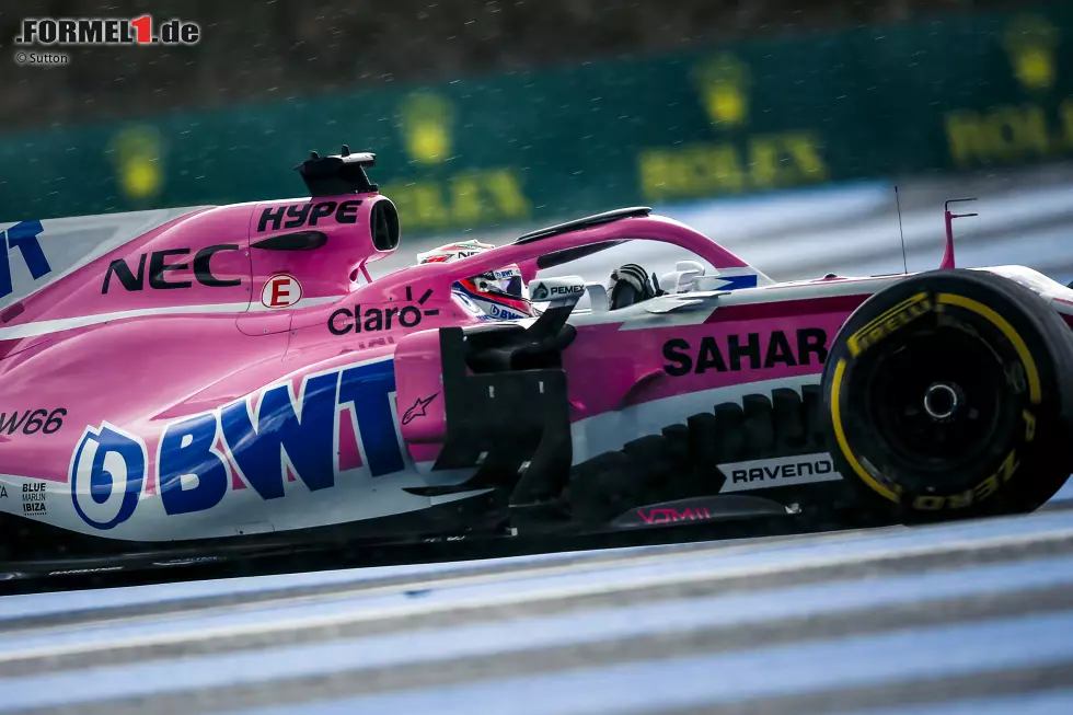 Foto zur News: Sergio Perez (Force India)