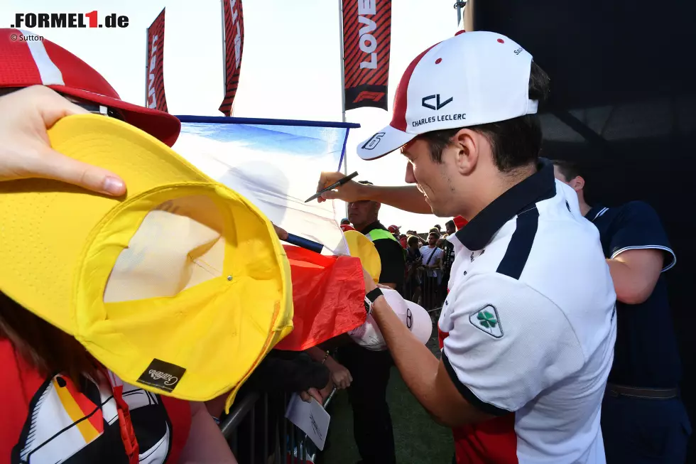 Foto zur News: Charles Leclerc (Sauber)