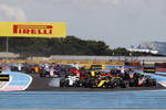 Foto zur News: Carlos Sainz (Renault), Charles Leclerc (Sauber) und Kevin Magnussen (Haas)