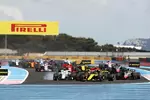 Gallerie: Carlos Sainz (Renault), Daniel Ricciardo (Red Bull), Kevin Magnussen (Haas), Charles Leclerc (Sauber), Kimi Räikkönen (Ferrari), Romain Grosjean (Haas) und Sebastian Vettel (Ferrari)