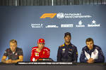 Gallerie: Kevin Magnussen (Haas), Kimi Räikkönen (Ferrari), Daniel Ricciardo (Red Bull) und Sergei Sirotkin (Williams)