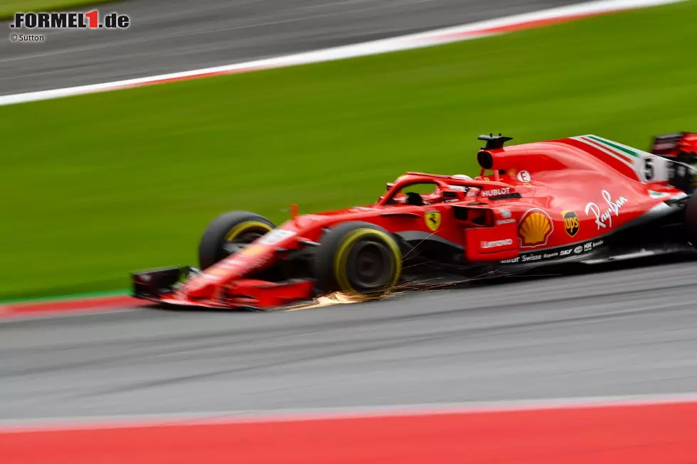 Foto zur News: Sebastian Vettel (Ferrari)