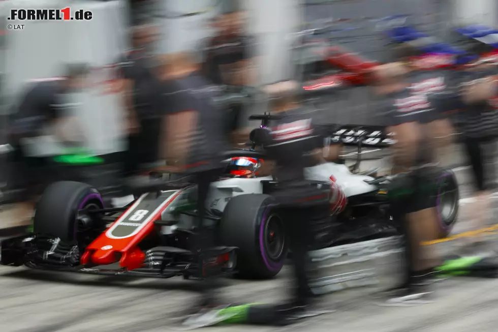 Foto zur News: Romain Grosjean (Haas)