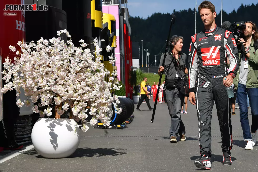 Foto zur News: Romain Grosjean (Haas)