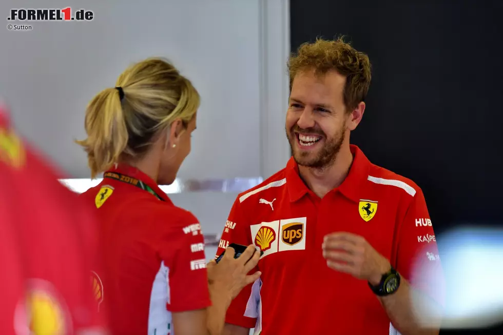 Foto zur News: Sebastian Vettel (Ferrari)