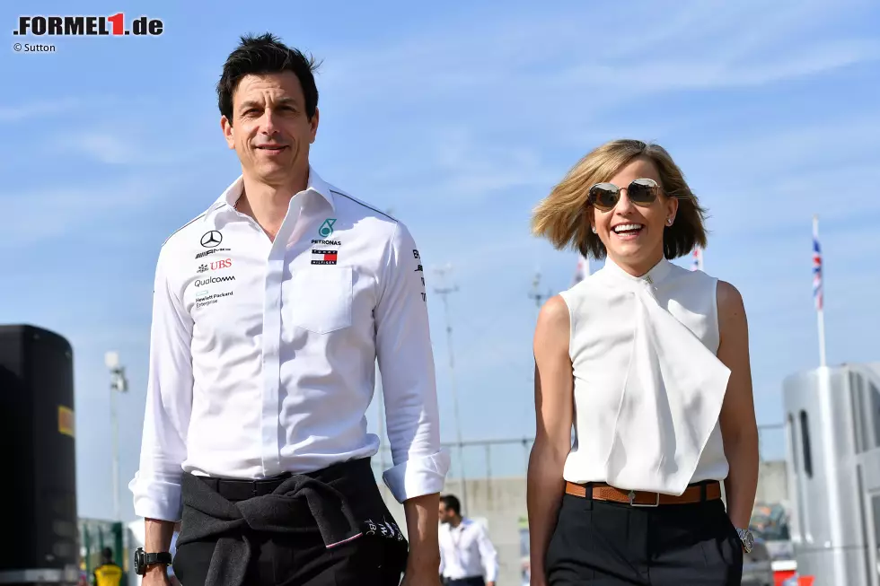 Foto zur News: Toto Wolff und Susie Wolff