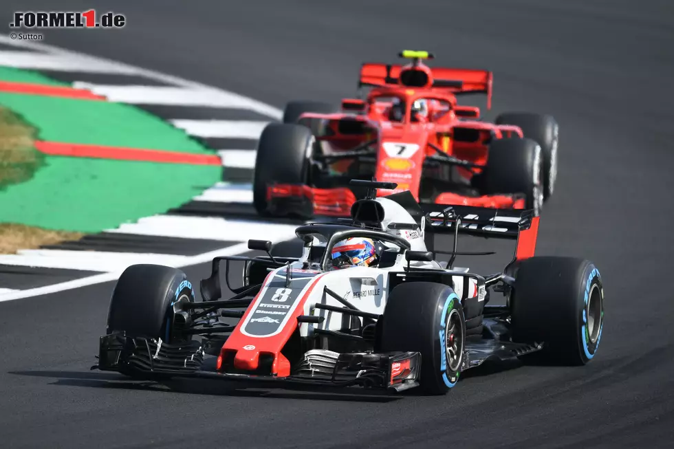 Foto zur News: Romain Grosjean (Haas)