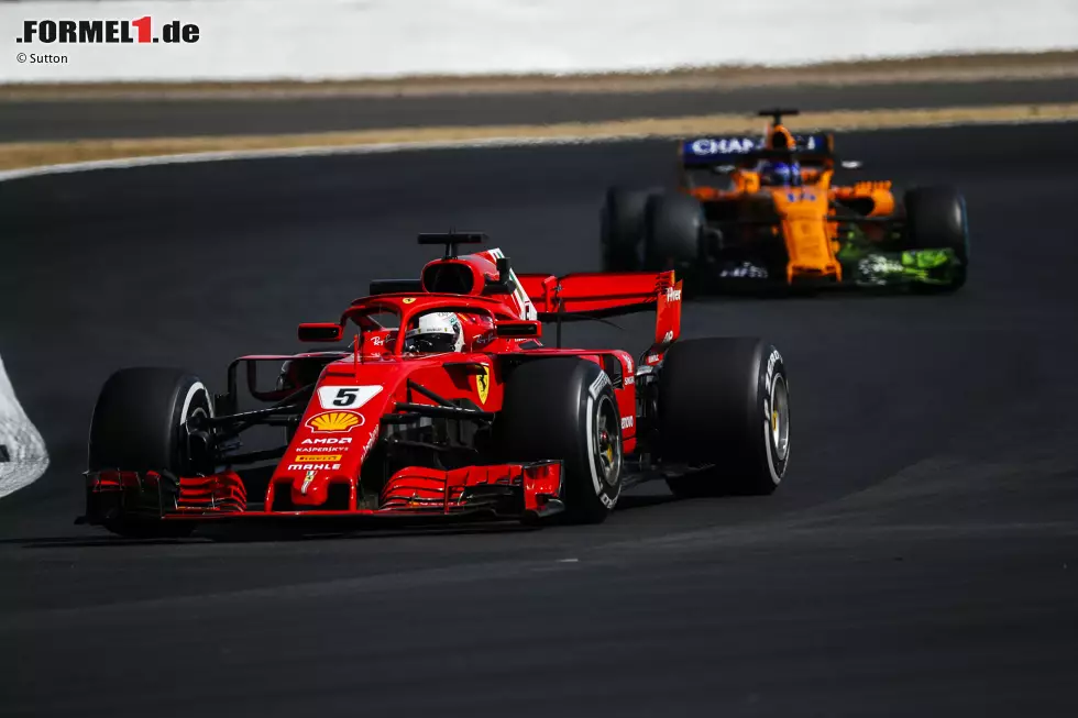 Foto zur News: Sebastian Vettel (Ferrari)