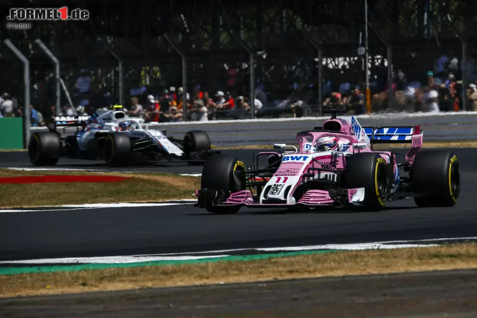 Foto zur News: Sergio Perez (Force India)