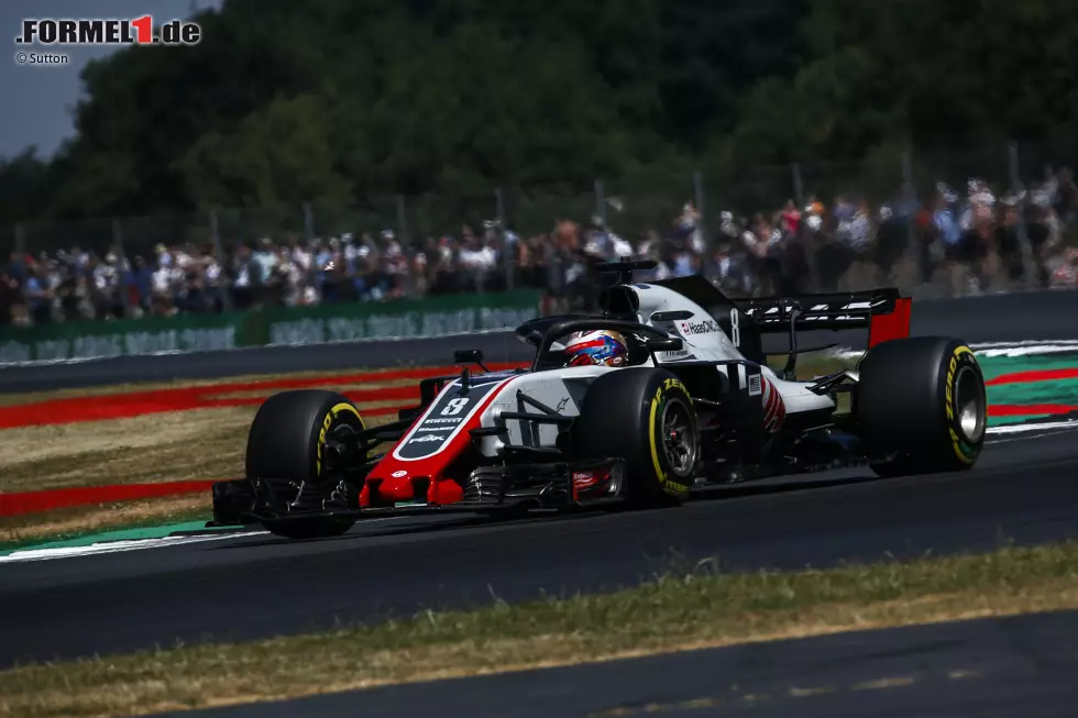 Foto zur News: Romain Grosjean (Haas)