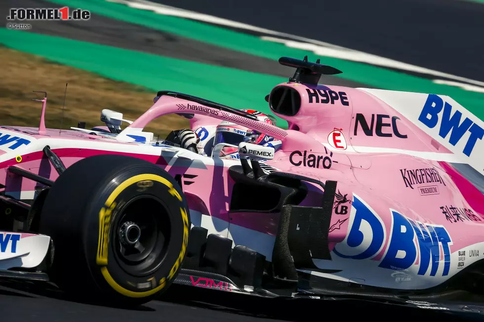 Foto zur News: Sergio Perez (Force India)