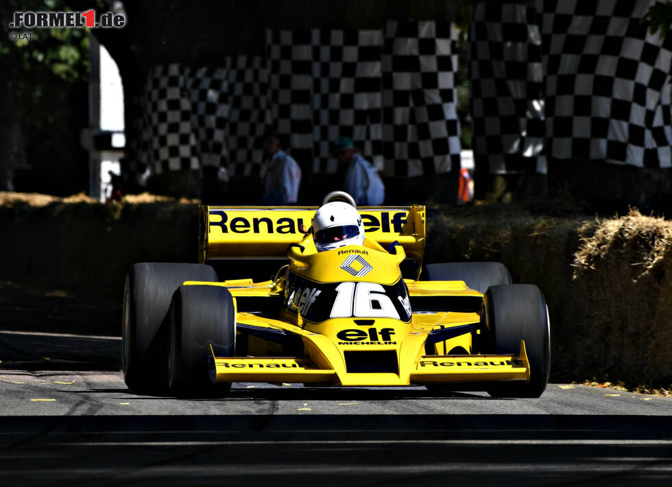 Foto zur News: Rene Arnoux im Renault RS01