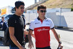 Foto zur News: Charles Leclerc (Sauber) und Lance Stroll (Williams)