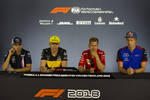 Foto zur News: Sergio Perez (Force India), Nico Hülkenberg (Renault), Sebastian Vettel (Ferrari) und Pierre Gasly (Toro Rosso)