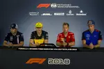 Foto zur News: Sergio Perez (Force India), Nico Hülkenberg (Renault), Sebastian Vettel (Ferrari) und Pierre Gasly (Toro Rosso)