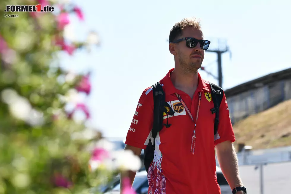 Foto zur News: Sebastian Vettel (Ferrari)