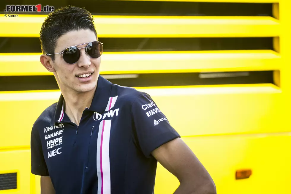 Foto zur News: Esteban Ocon (Force India)