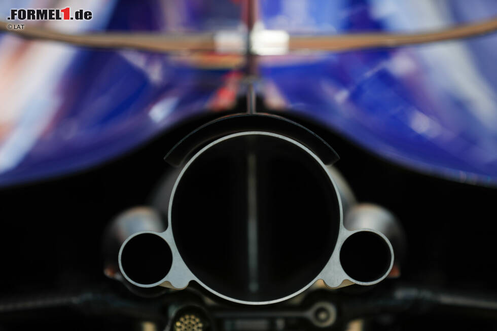 Foto zur News: Auspuff des Honda im Toro Rosso
