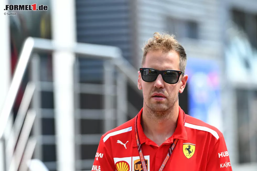 Foto zur News: Sebastian Vettel (Ferrari)