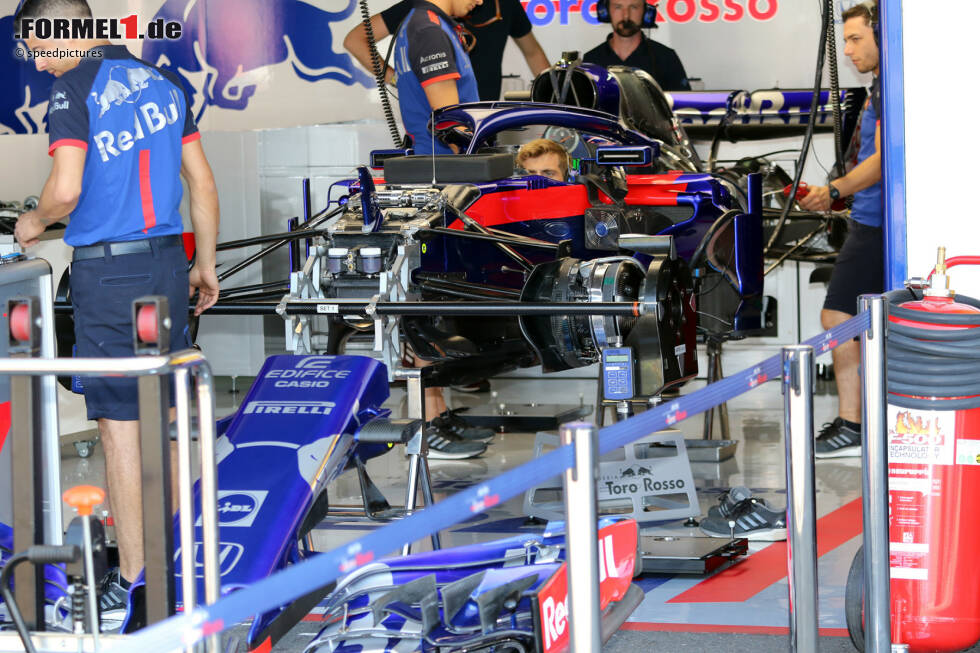 Foto zur News: Vorderradaufhängung Toro Rosso