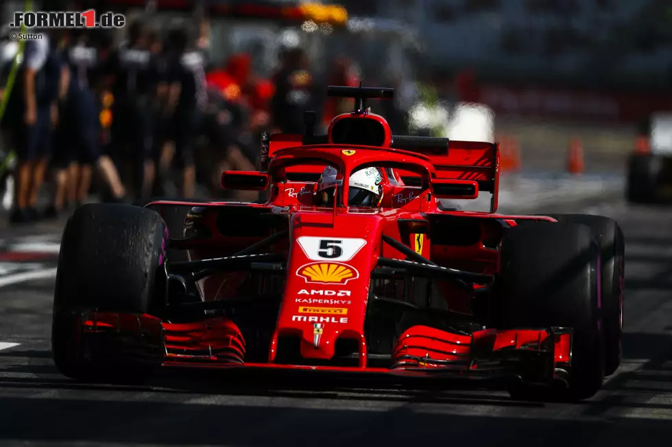 Foto zur News: Sebastian Vettel (Ferrari)