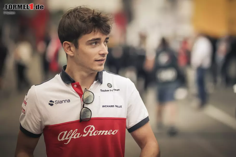 Foto zur News: Charles Leclerc (Sauber)