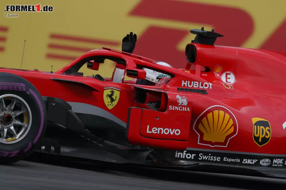 Foto zur News: Sebastian Vettel (Ferrari)