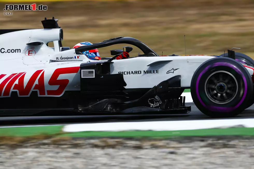 Foto zur News: Romain Grosjean (Haas)